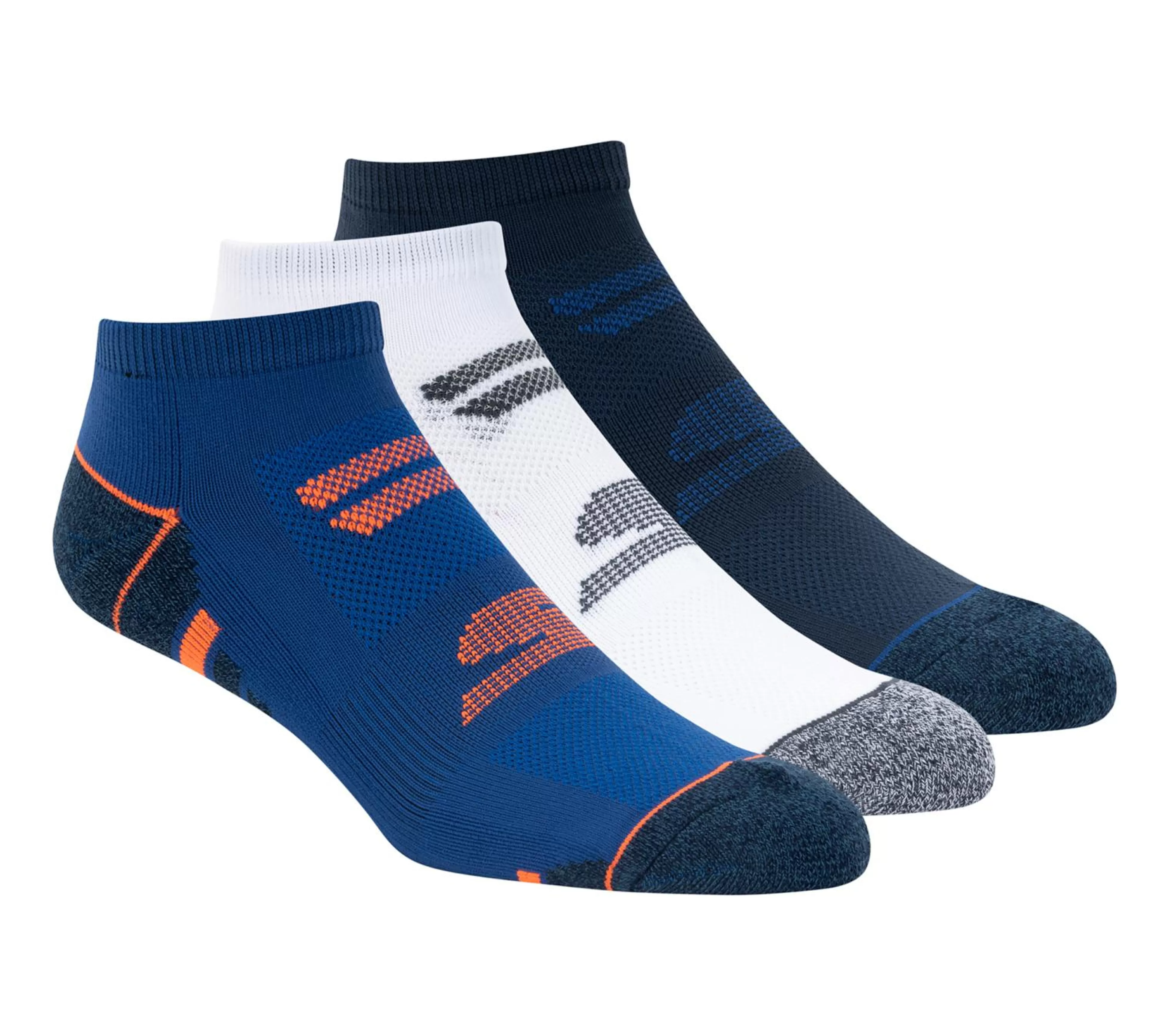 SKECHERS 3 Pack Half Terry No Show Socks* Socks | Accessories