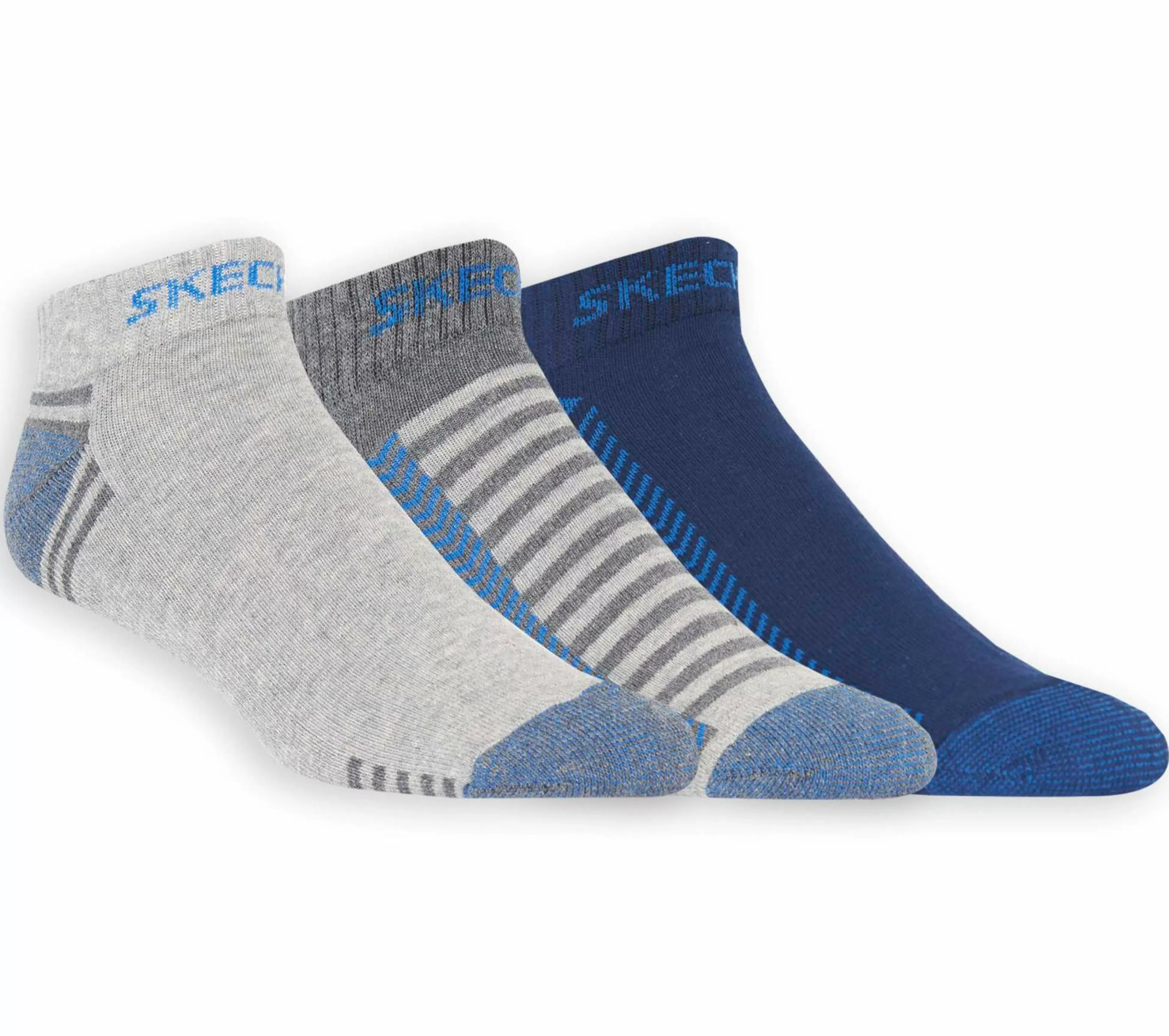 SKECHERS 3 Pack Low Cut Terry Trainer Work Socks*Women Socks | Socks