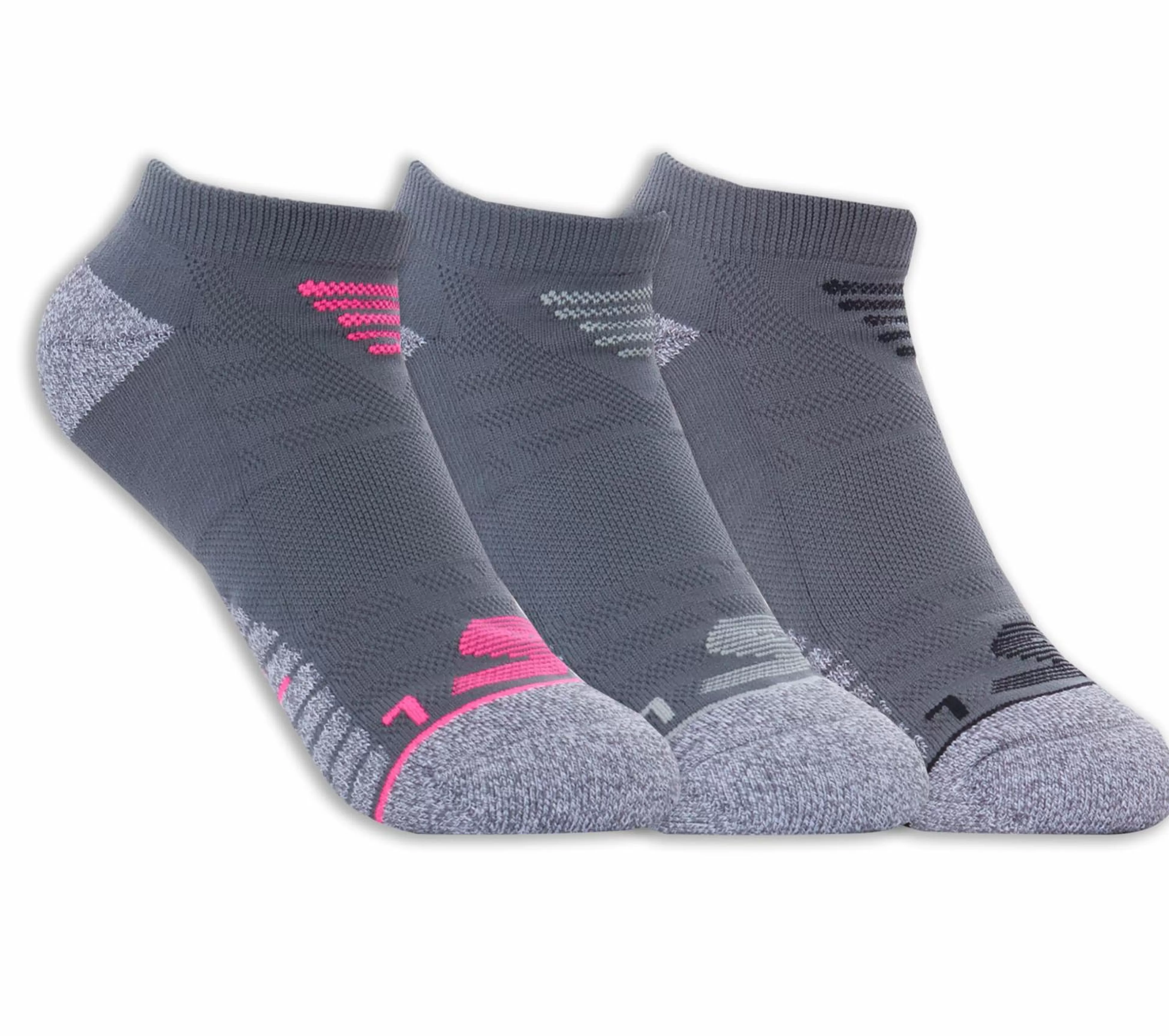 SKECHERS 3 Pack No Show Microfiber Socks*Women Socks | Accessories