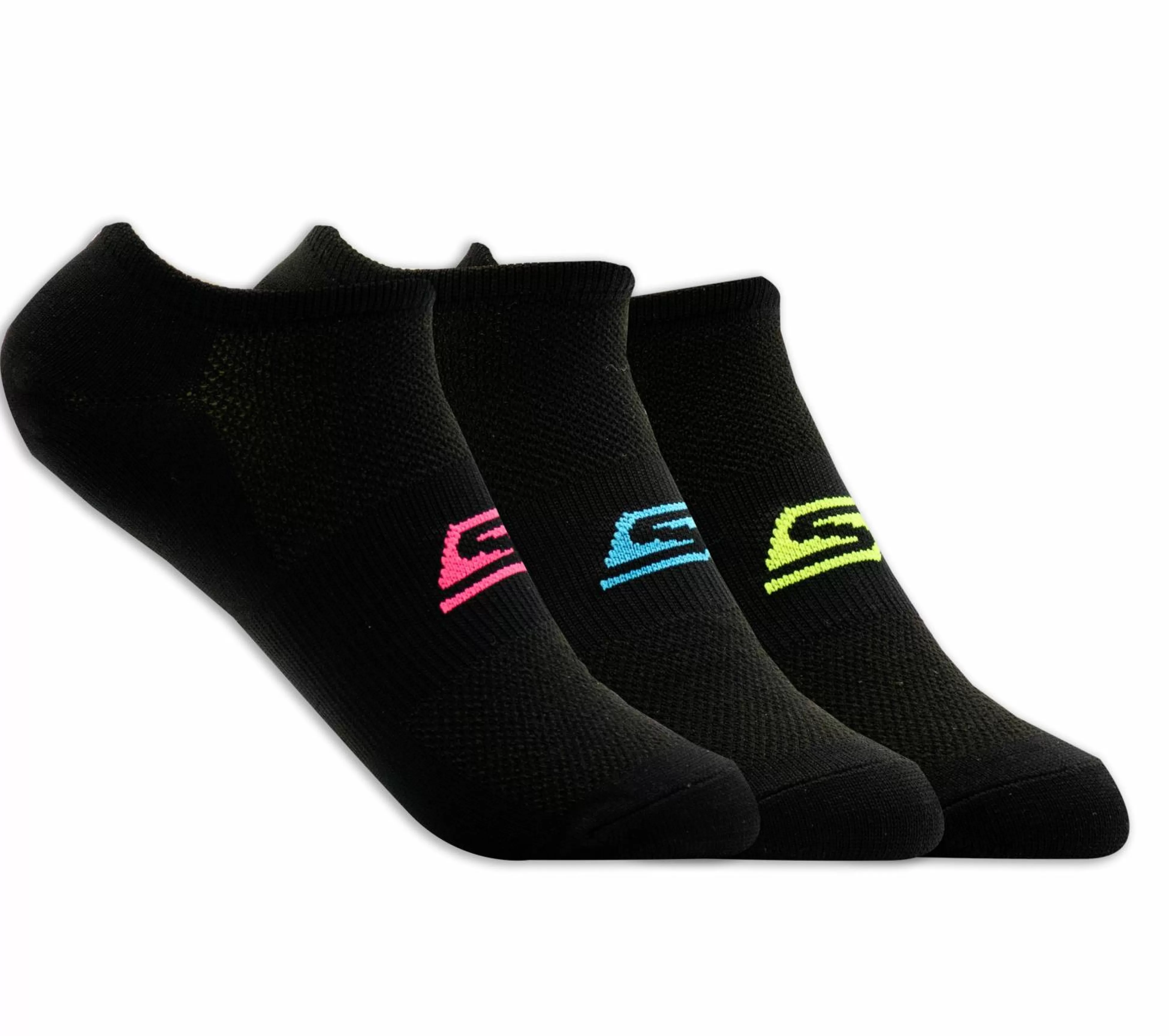 SKECHERS 3 Pack No Show Stretch Socks*Women Socks | Socks