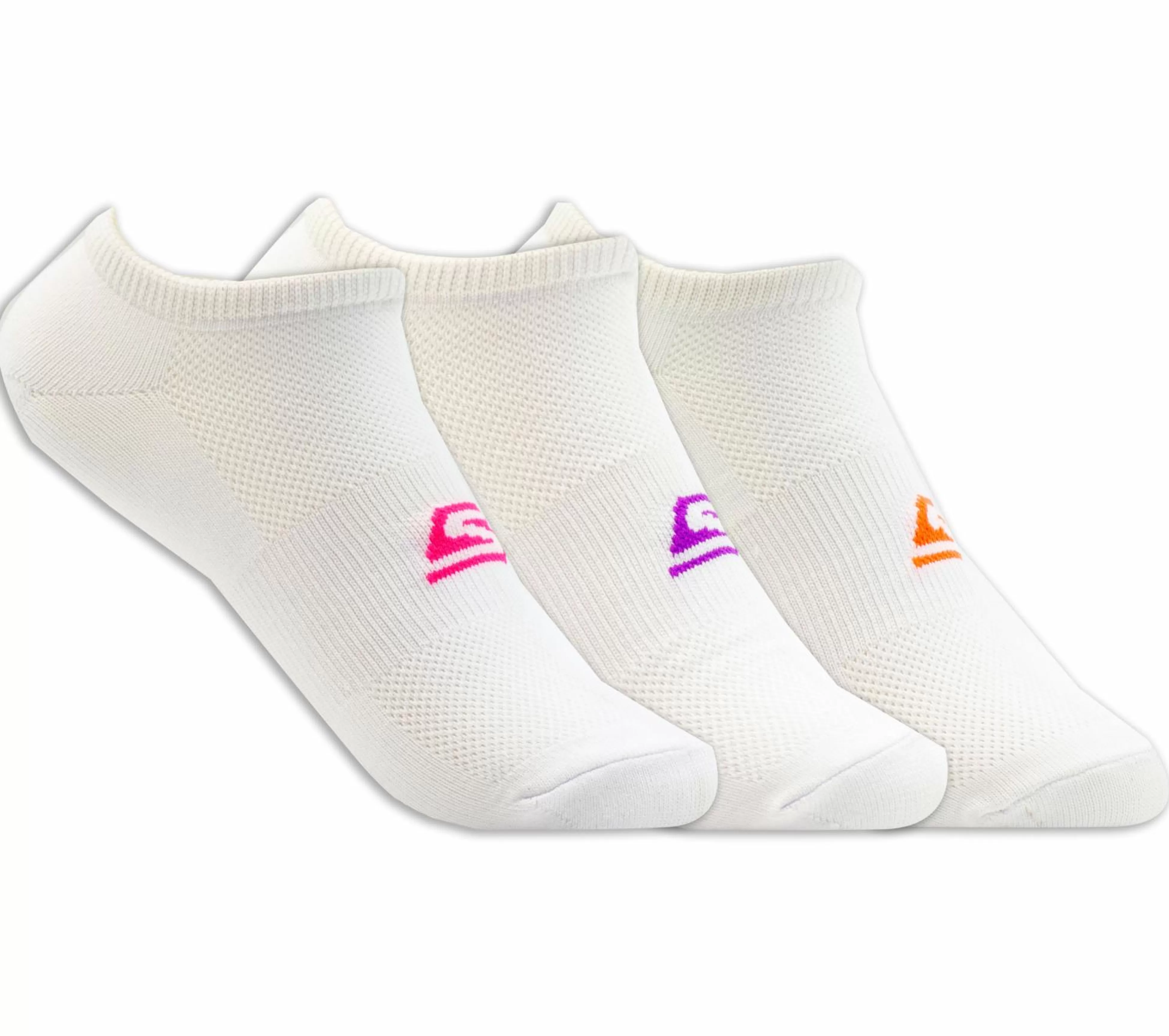 SKECHERS 3 Pack No Show Stretch Socks*Women Socks | Accessories