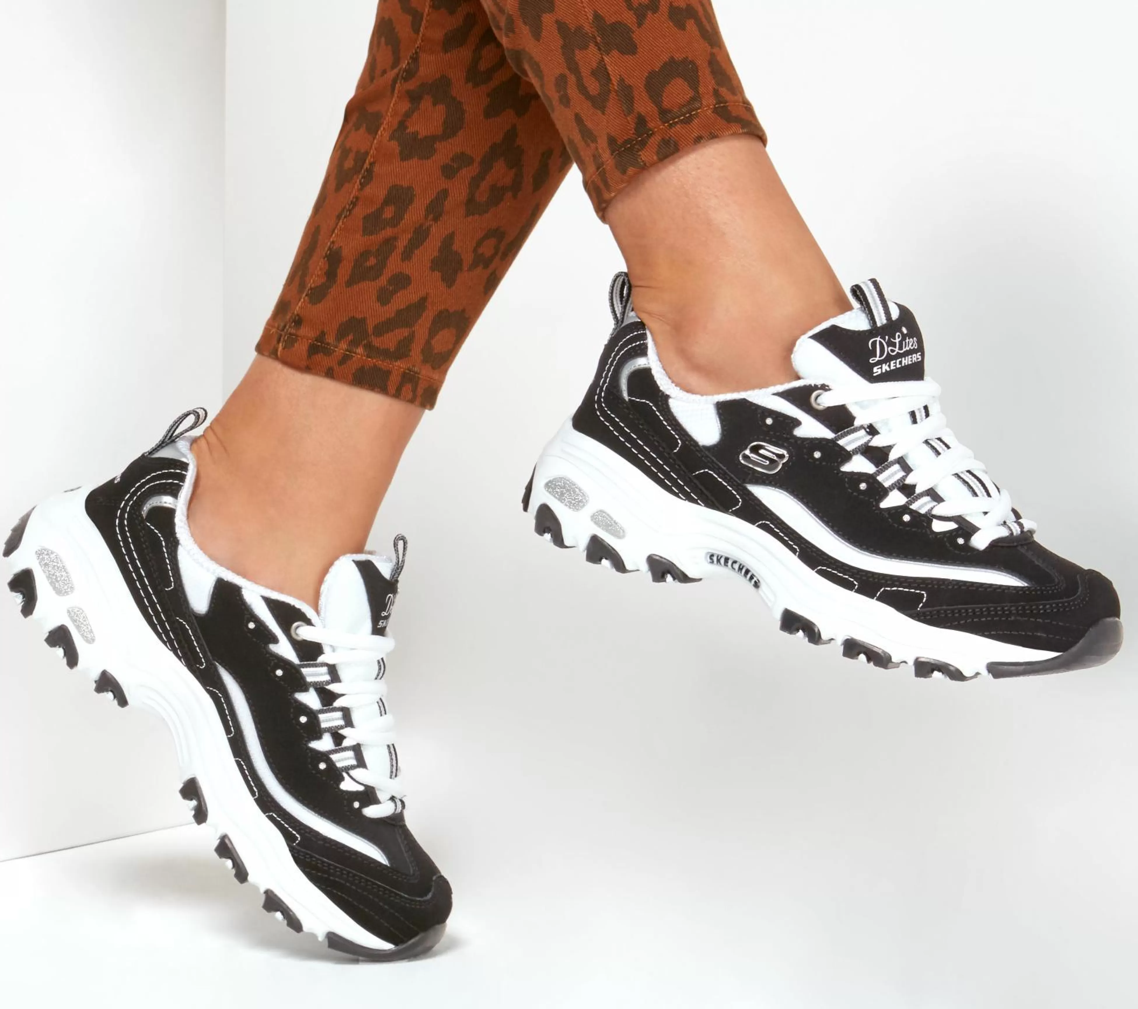 SKECHERS D'Lites - Biggest Fan*Women Lace Up | Athletic Sneakers