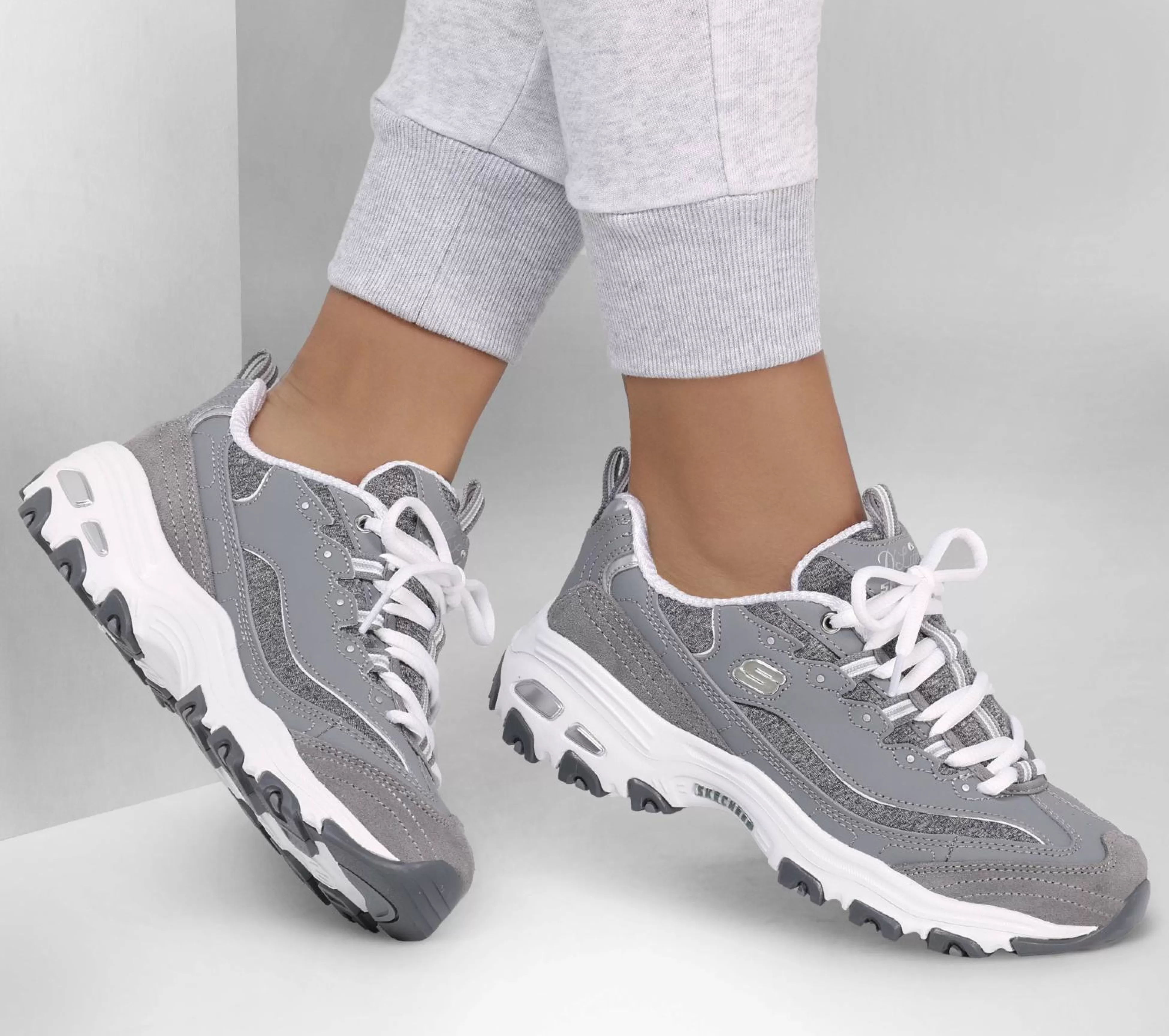 SKECHERS D'Lites - Me Time*Women Lace Up | Athletic Sneakers