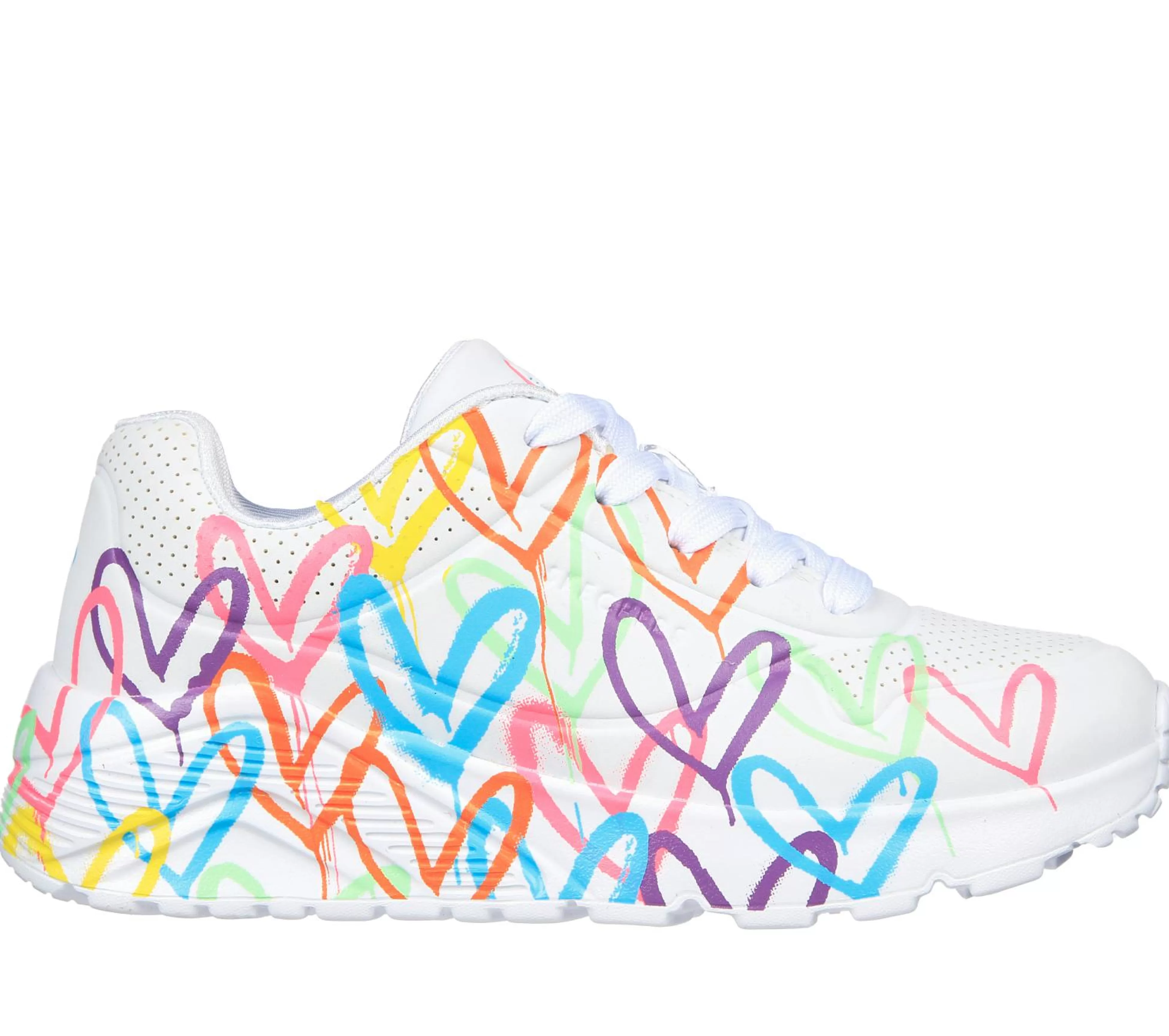 SKECHERS JGoldcrown: Uno Lite - Spread The Love*Kids Lace Ups | Athletic Shoes & Sneakers