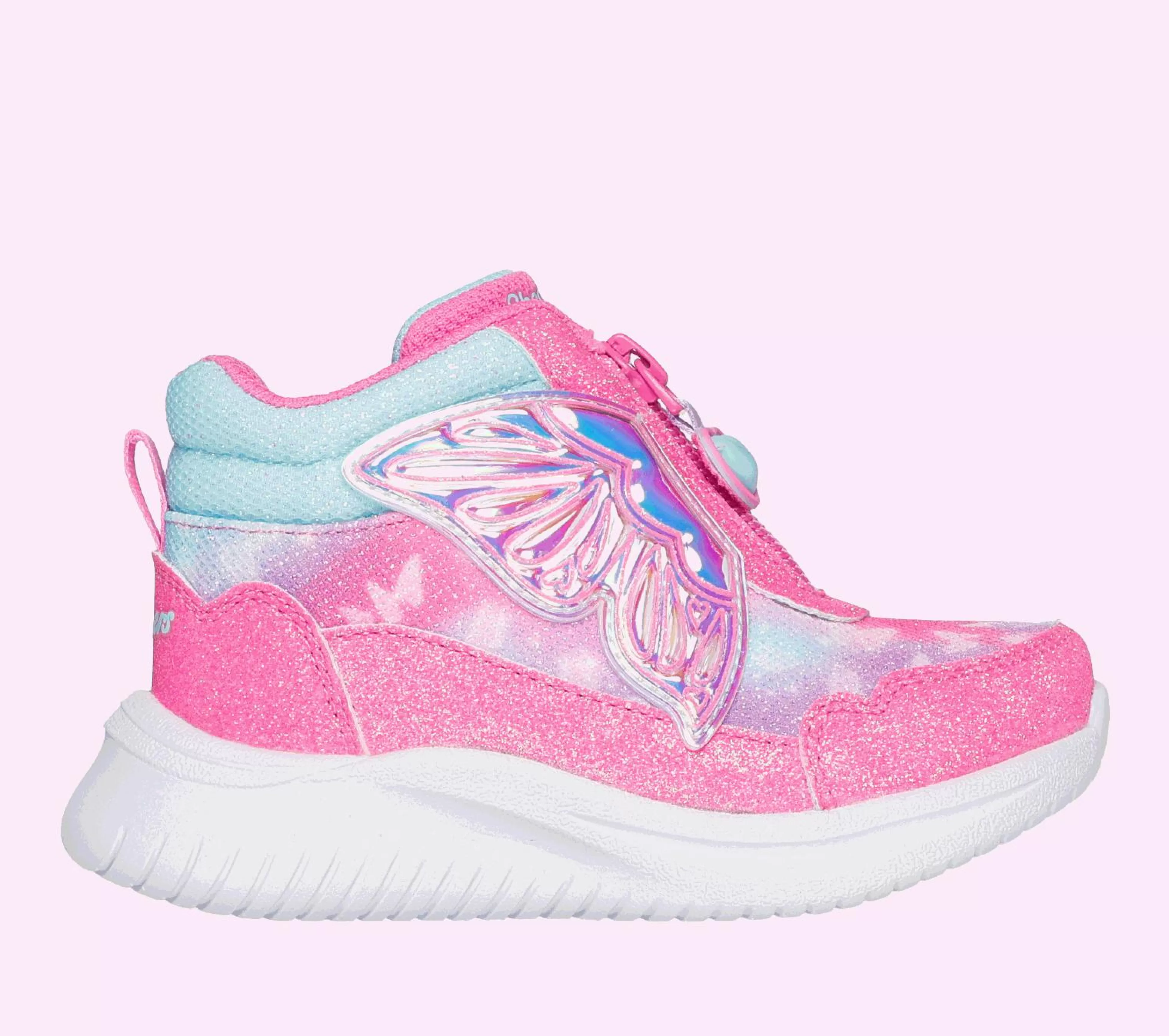 SKECHERS Jumpsters - Miss Butterfly Glitz*Kids Light-Up | Boots