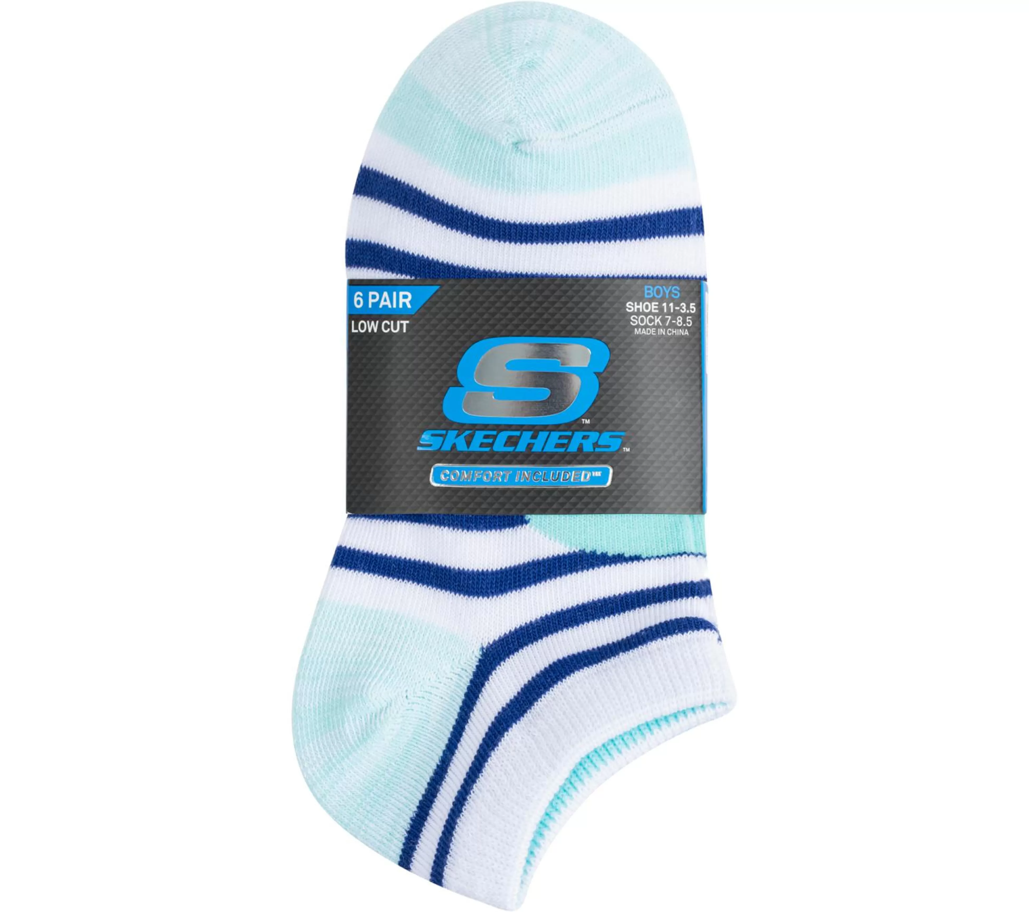 SKECHERS Lowcut Emoticon Socks - 6 Pack*Kids Socks | Socks