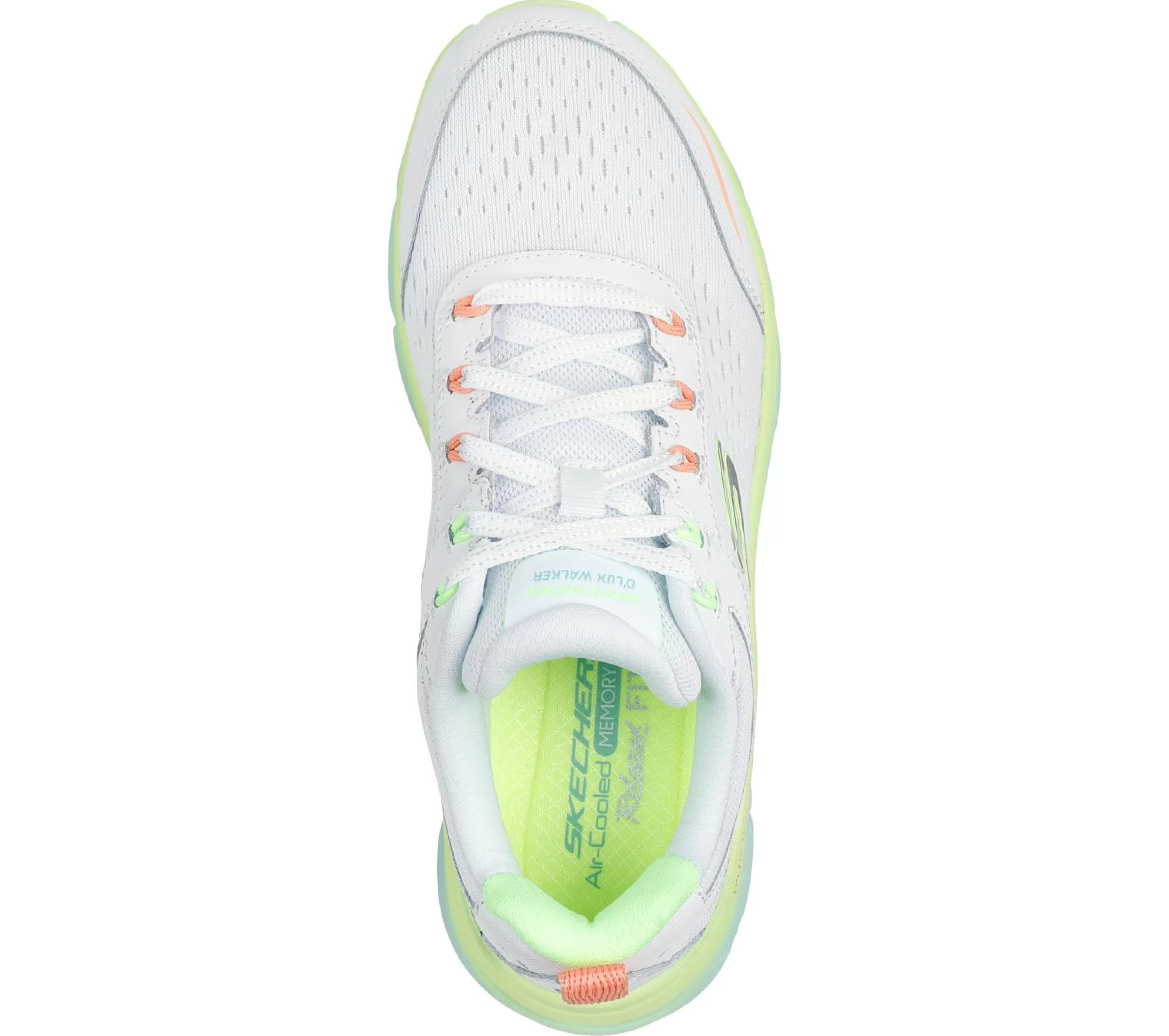 SKECHERS Relaxed Fit: D'Lux Walker 2.0 - Neon Sites*Women Lace Up | Athletic Sneakers