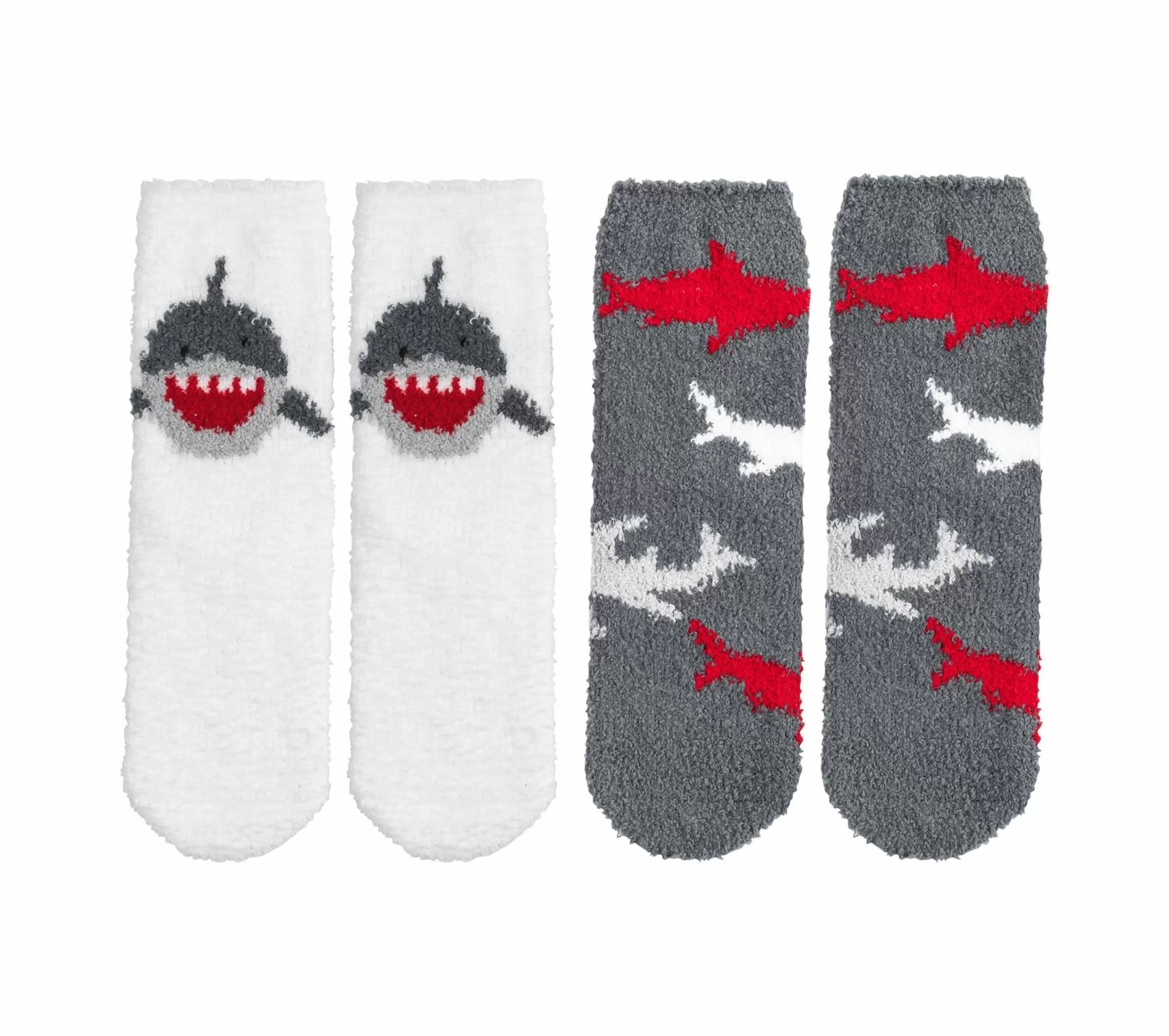 SKECHERS Shark Cozy Crew Socks - 2 Pack*Kids Socks | Socks