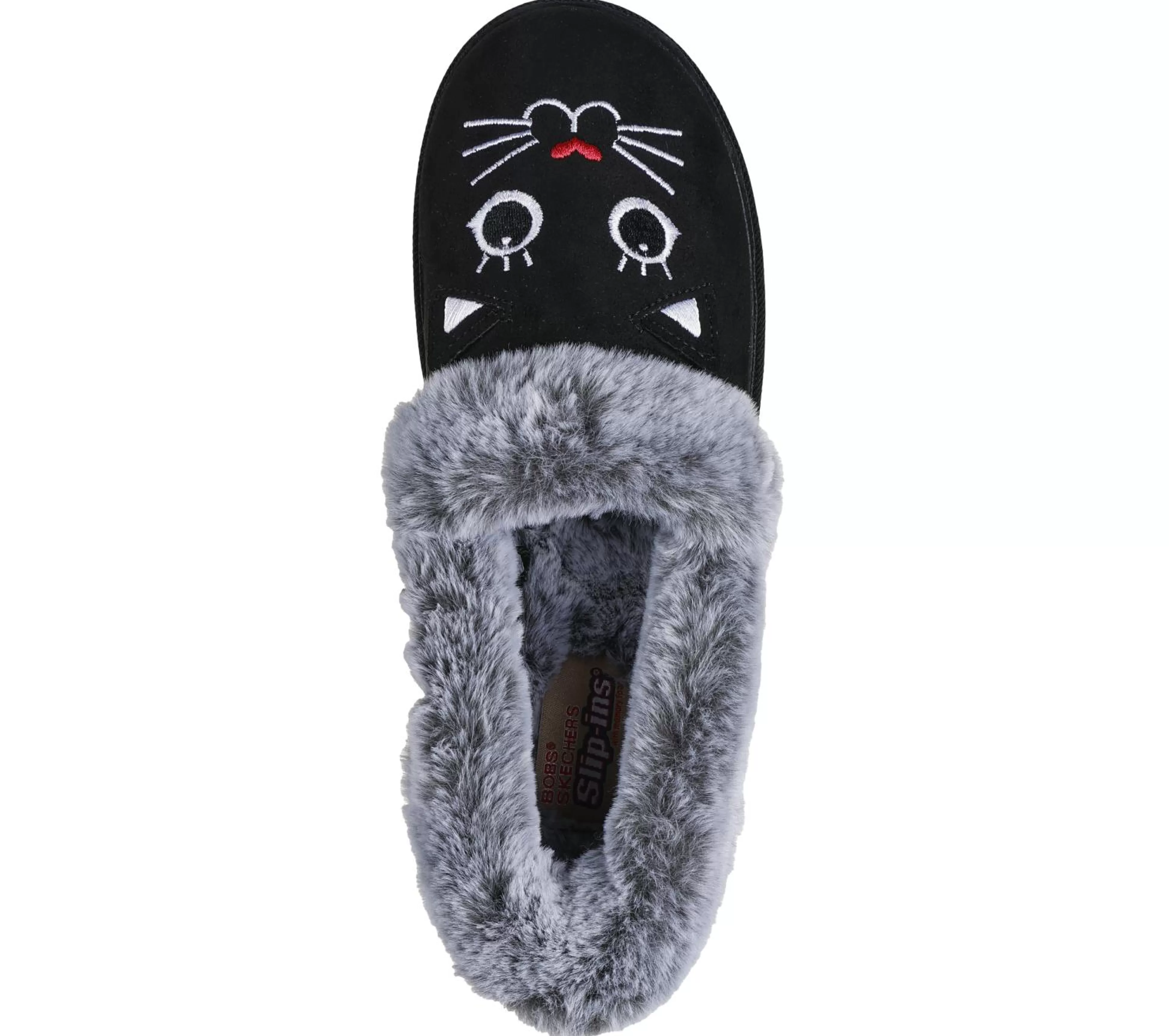 SKECHERS Slip-ins: BOBS Too Cozy - Meow PJ's*Women Slippers | Hands Free Slip-Ins