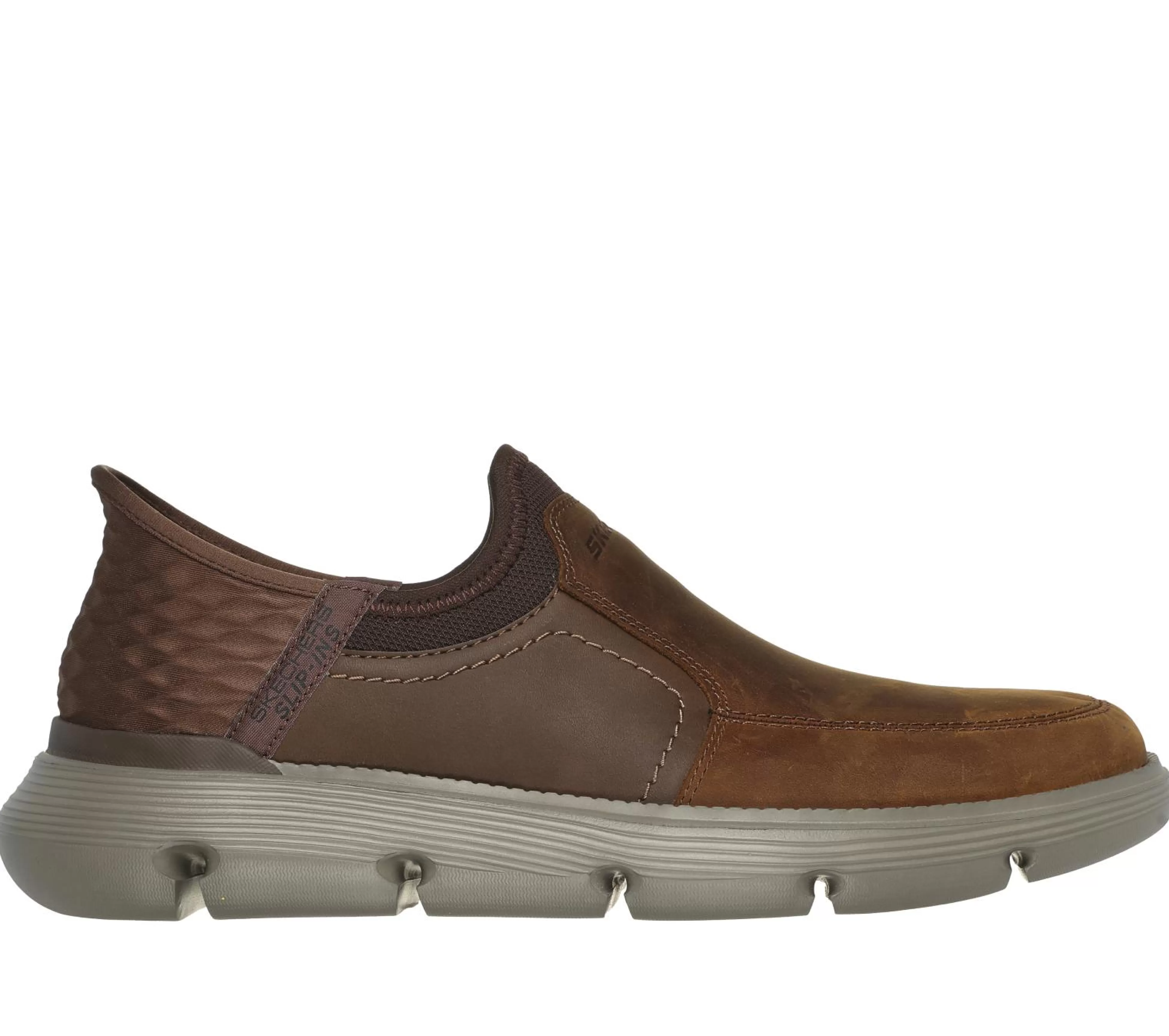 SKECHERS Slip-ins: Garza - Dorado* Dress Shoes | Hands Free Slip-Ins