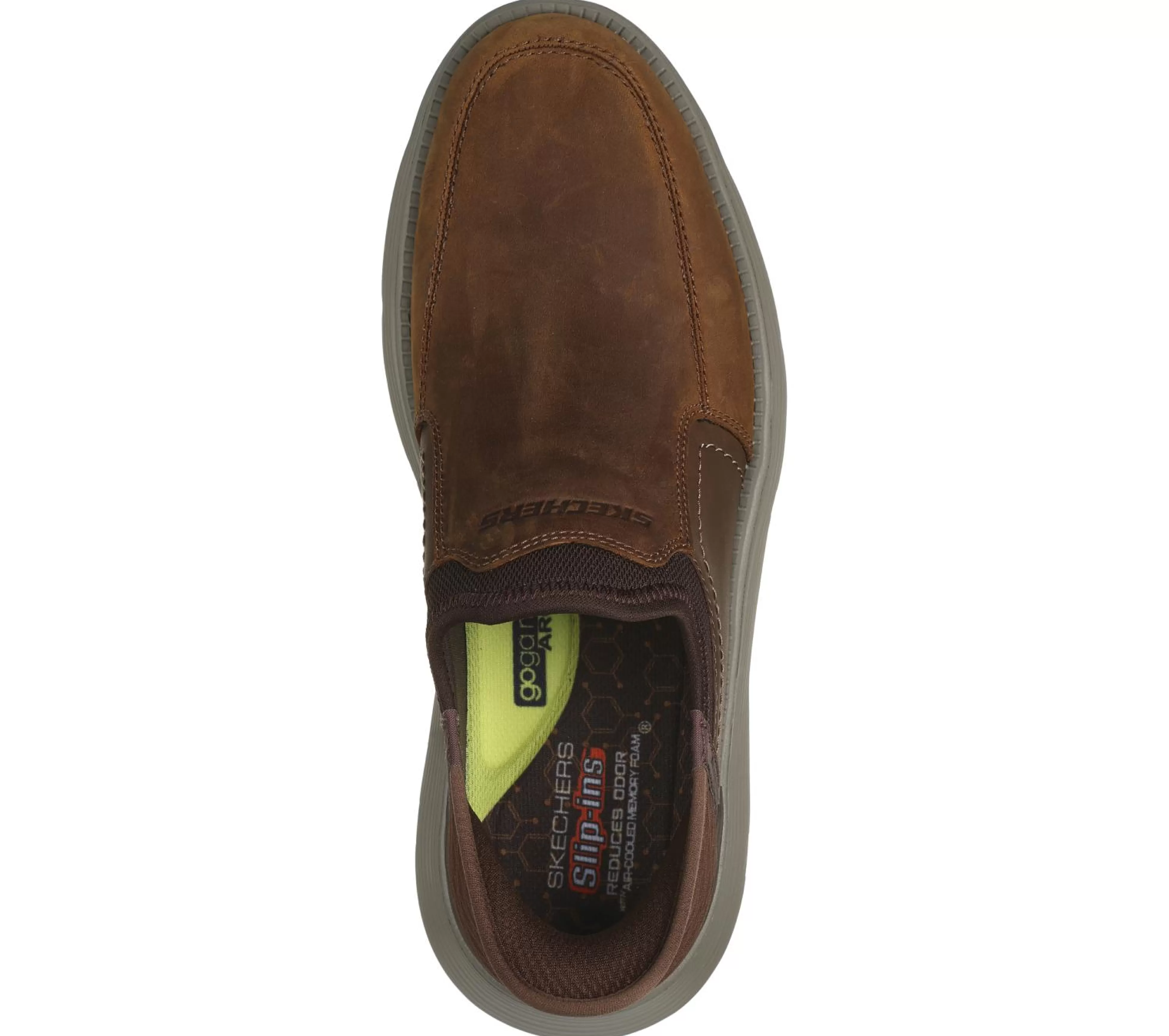 SKECHERS Slip-ins: Garza - Dorado* Dress Shoes | Hands Free Slip-Ins