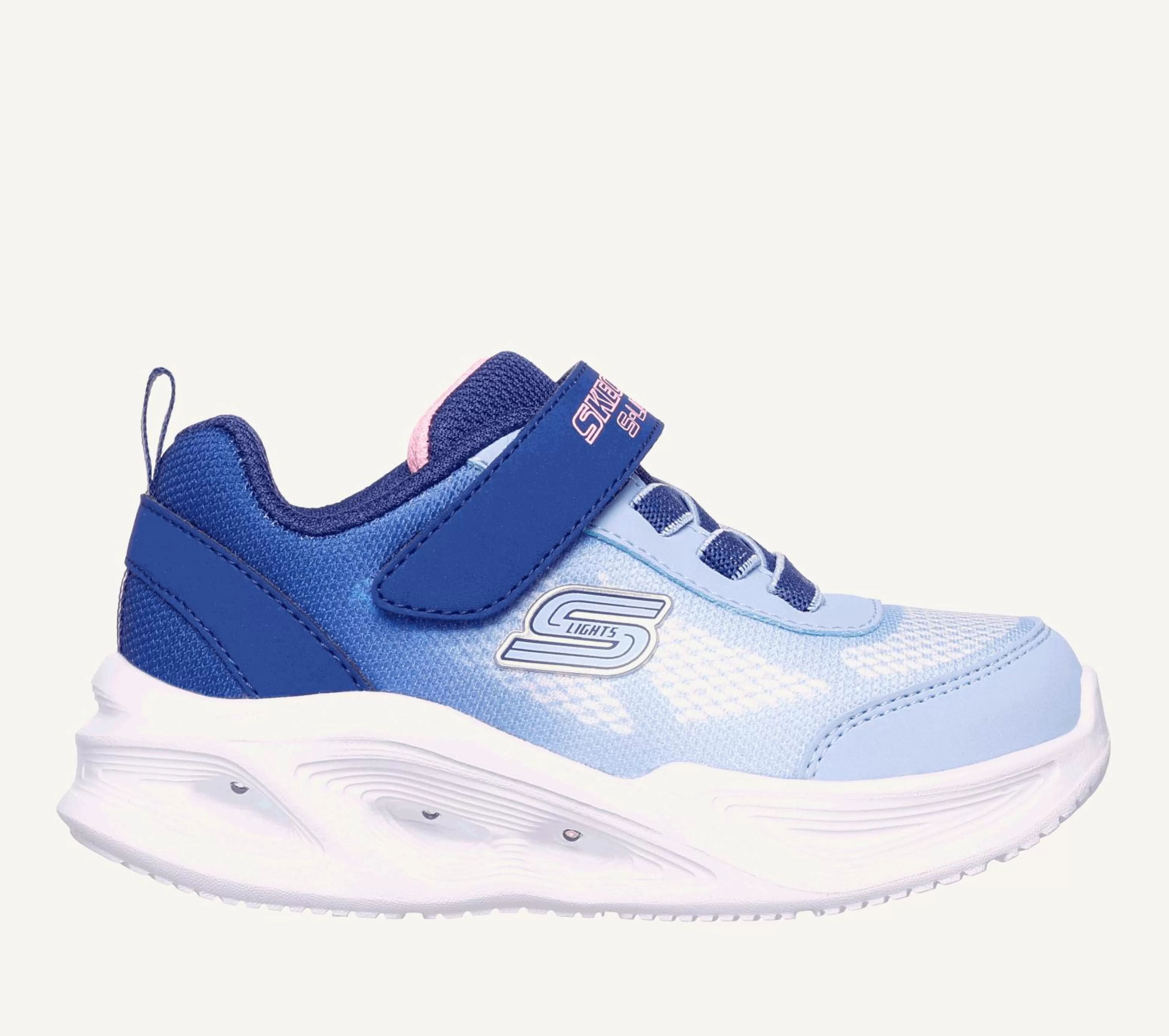 SKECHERS S-Lights: Sola Glow - Ombre Deluxe*Kids Light-Up | Athletic Shoes & Sneakers