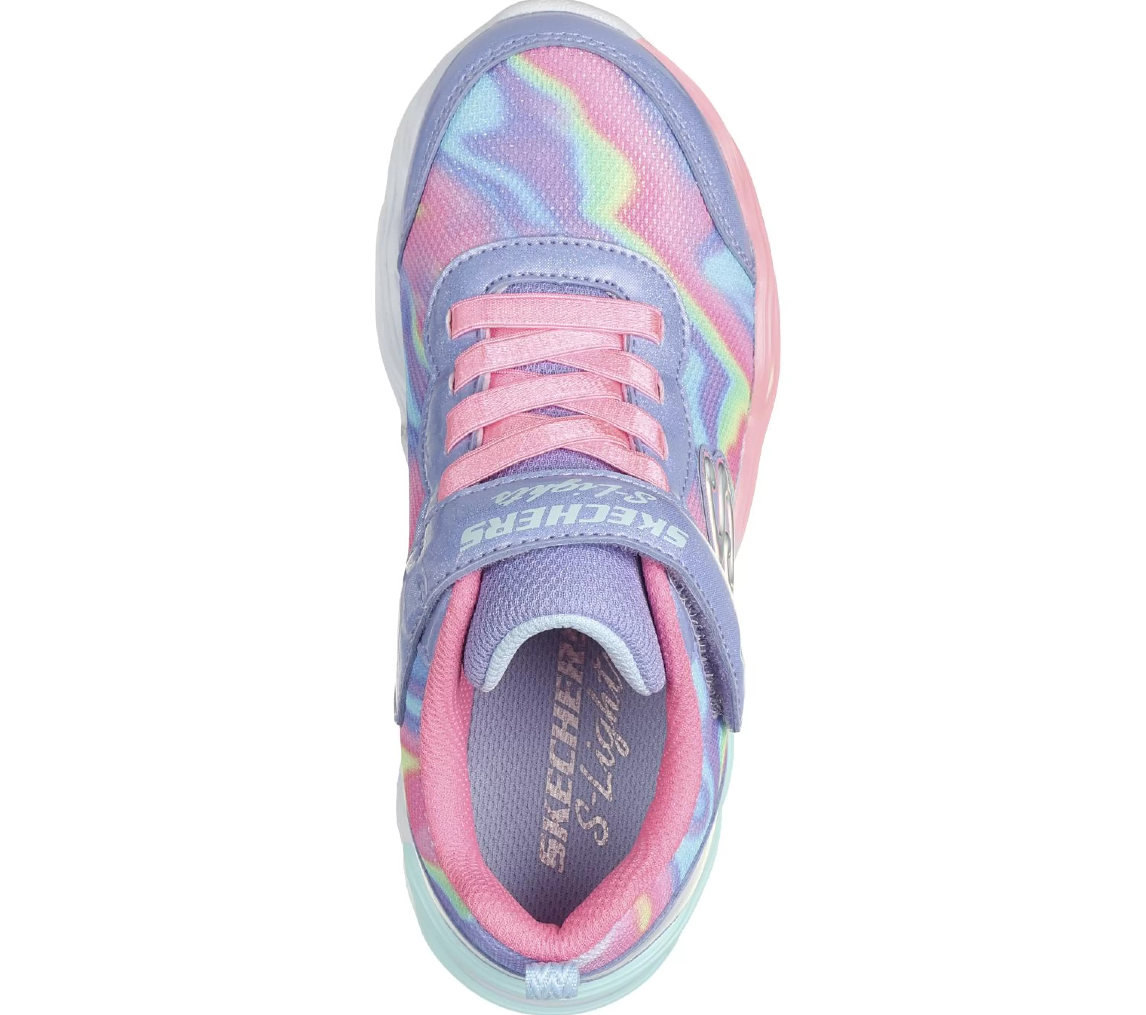 SKECHERS S-Lights: Twisty Glow - Sorbet Swirl*Kids Light-Up