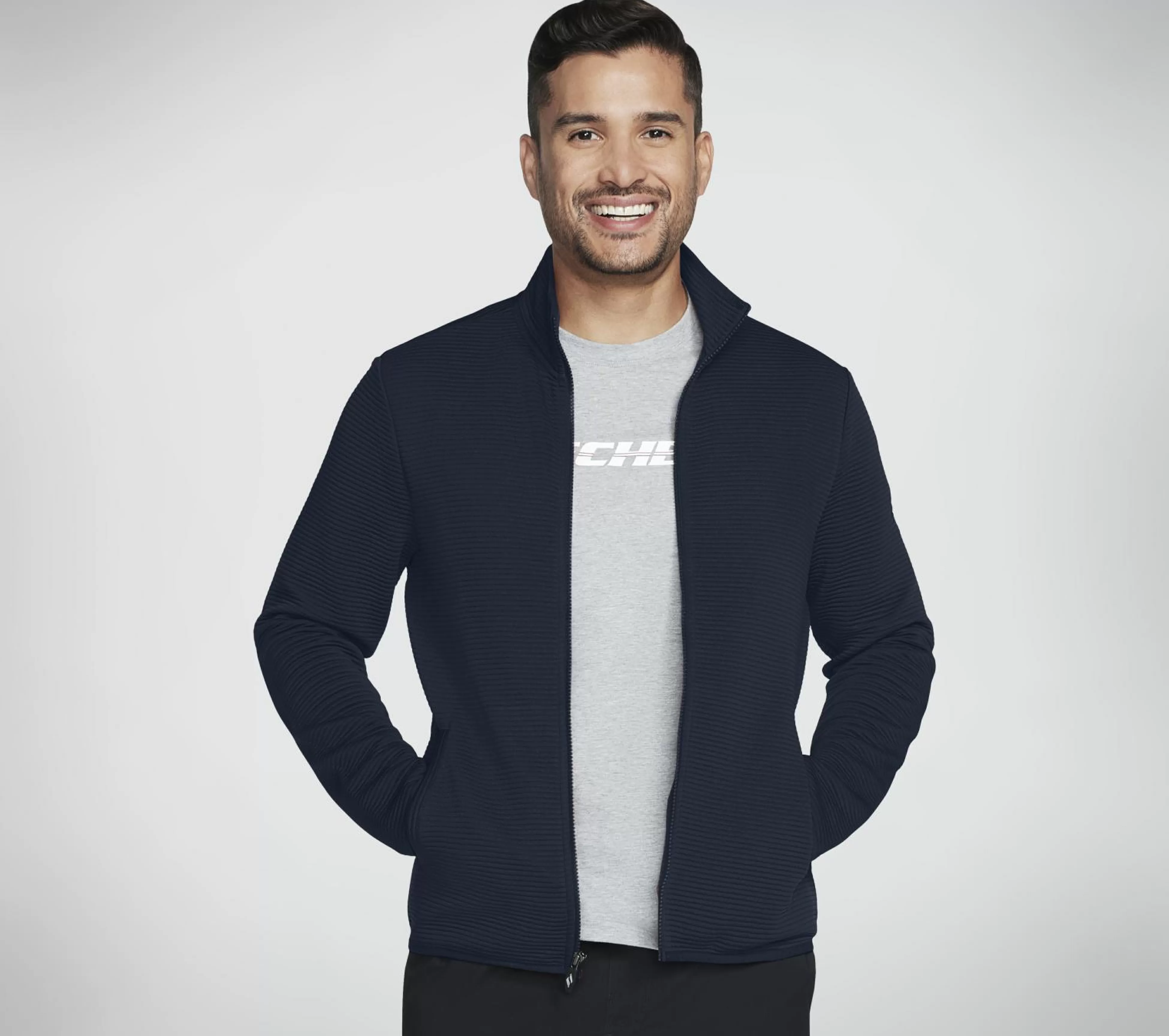 SKECHERS The Hoodless Hoodie Ottoman Jacket* Tops | Tops