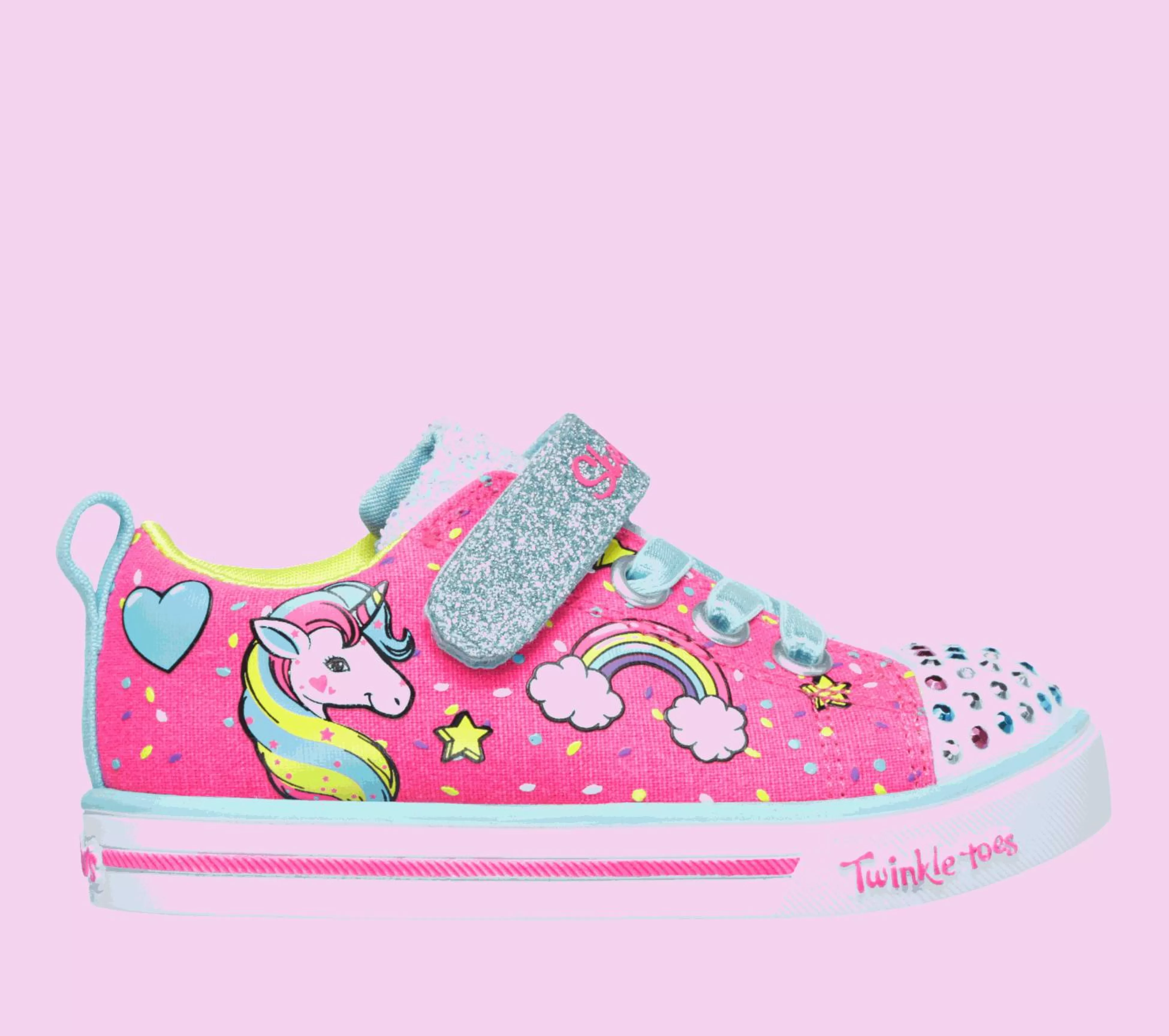 SKECHERS Twinkle Toes: Sparkle Lite - Unicorn Craze*Kids Light-Up | Athletic Shoes & Sneakers