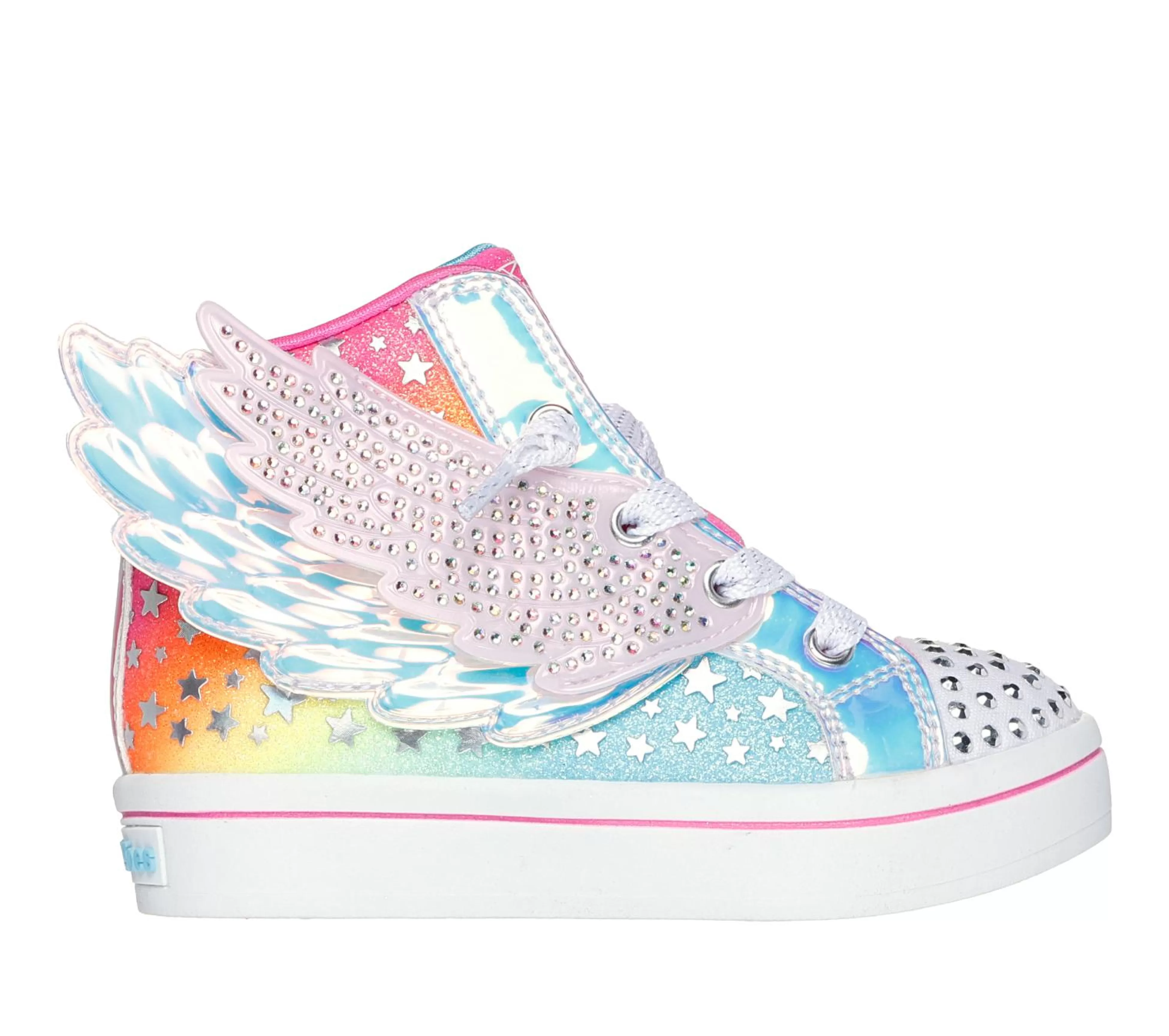 SKECHERS Twinkle Toes: Twi-Lites 2.0 - Dreamy Wings*Kids Light-Up | Lace Ups