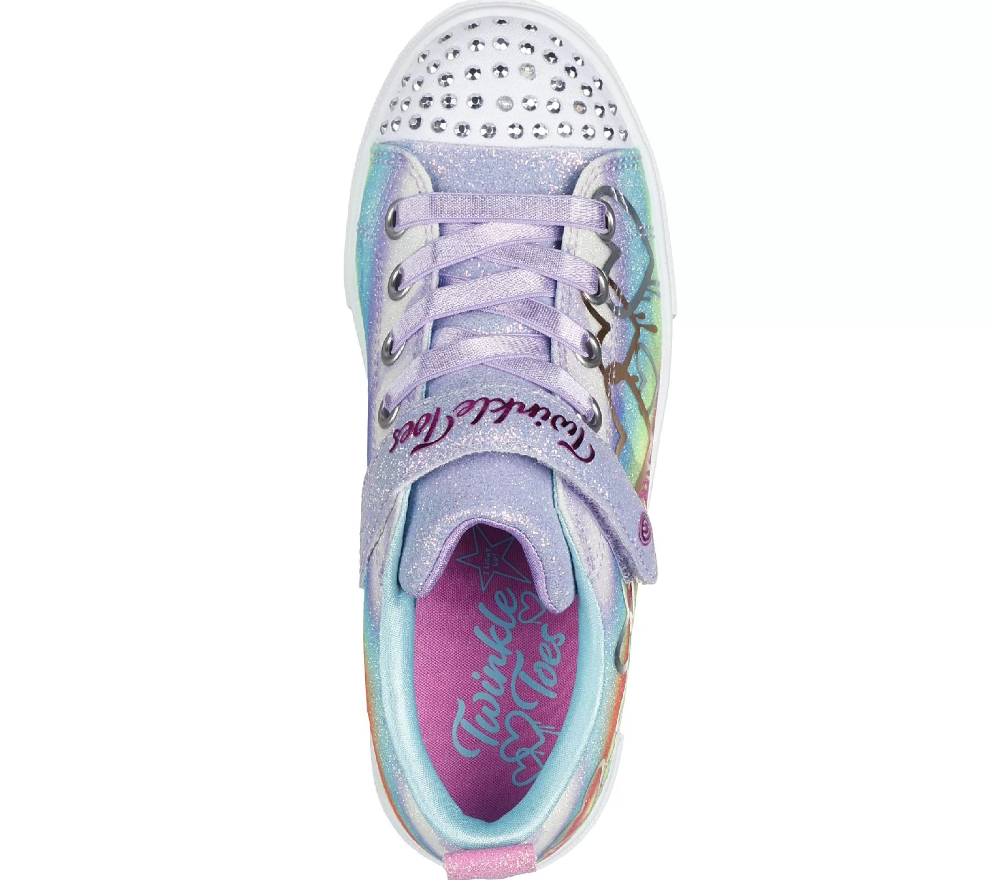 SKECHERS Twinkle Toes: Twinkle Sparks - Ombre Love*Kids Athletic Shoes & Sneakers | Light-Up