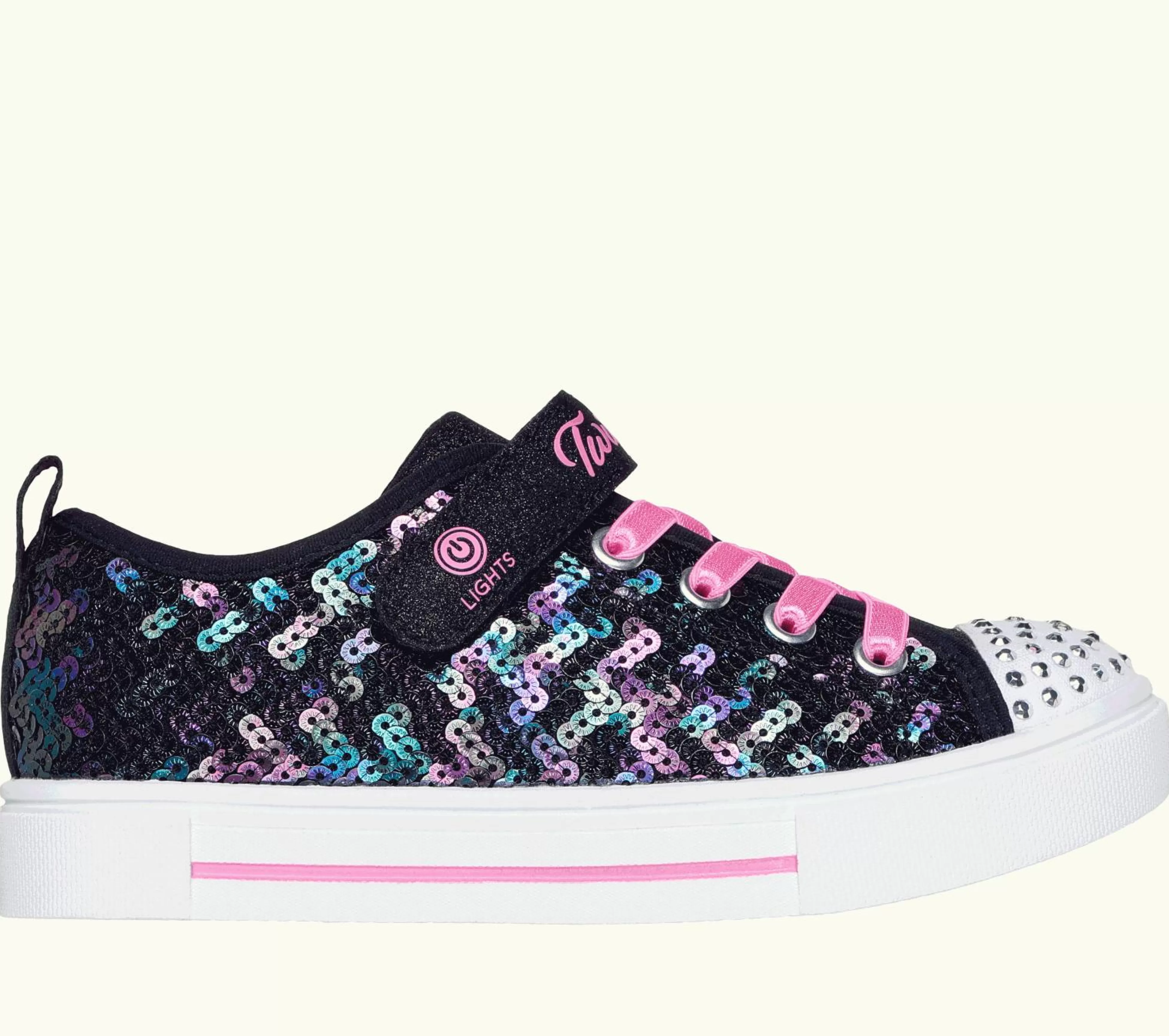 SKECHERS Twinkle Toes: Twinkle Sparks - Sequin Party*Kids Light-Up | Athletic Shoes & Sneakers