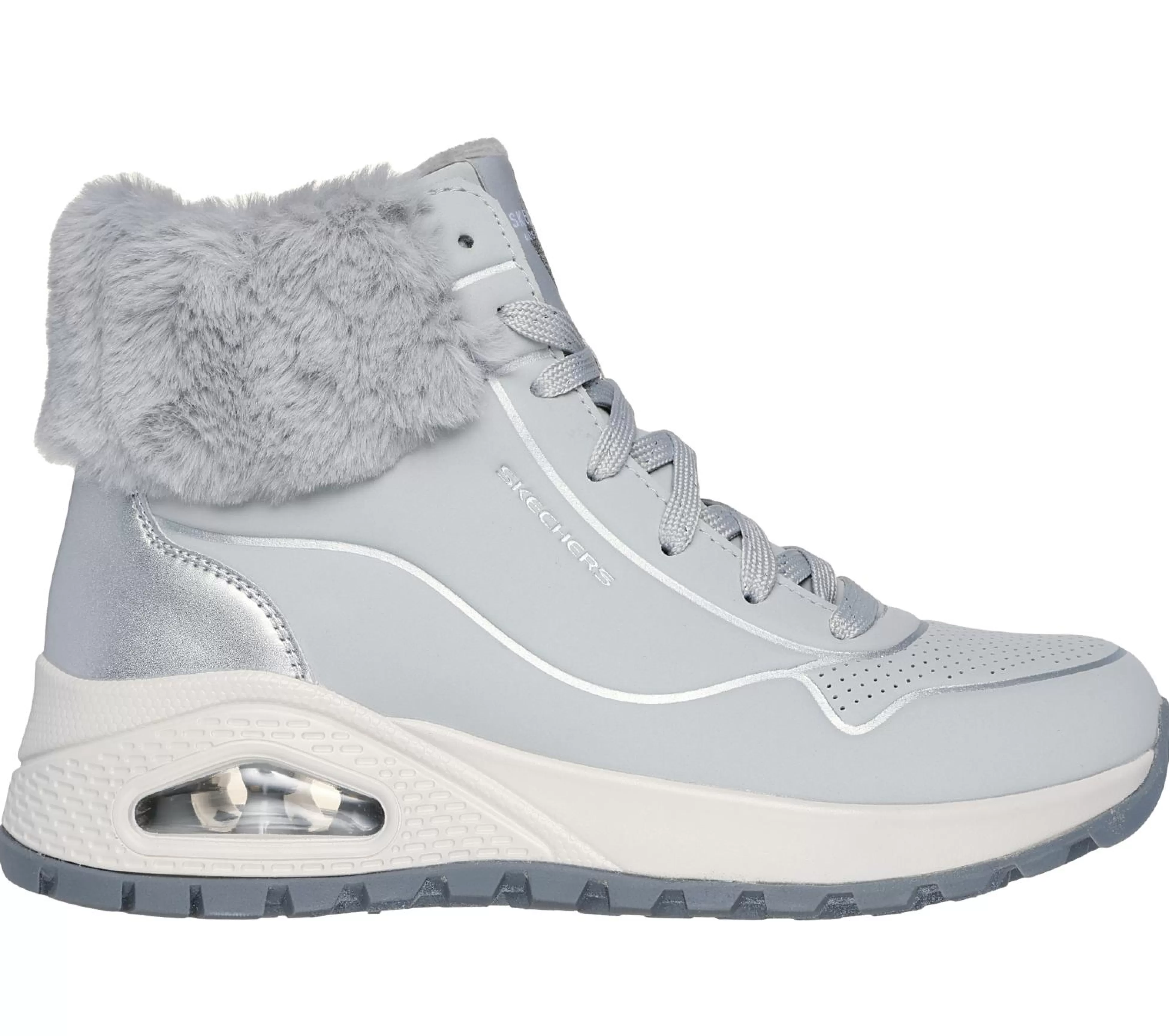 SKECHERS Uno Rugged - Fall Shimmer*Women Lace Up | Boots