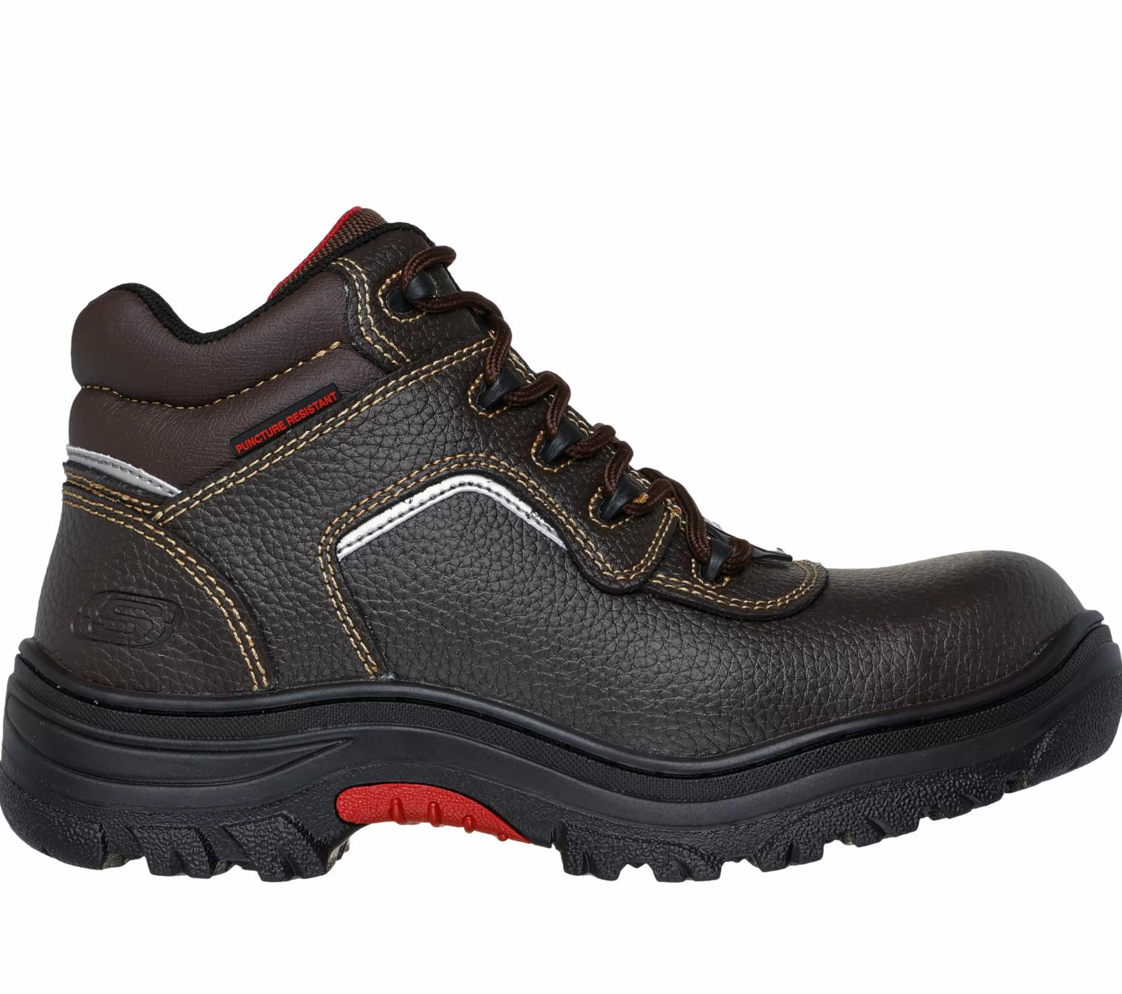 SKECHERS Work Relaxed Fit: Burgin - Sosder Comp Toe* Work & Safety | Lace Up